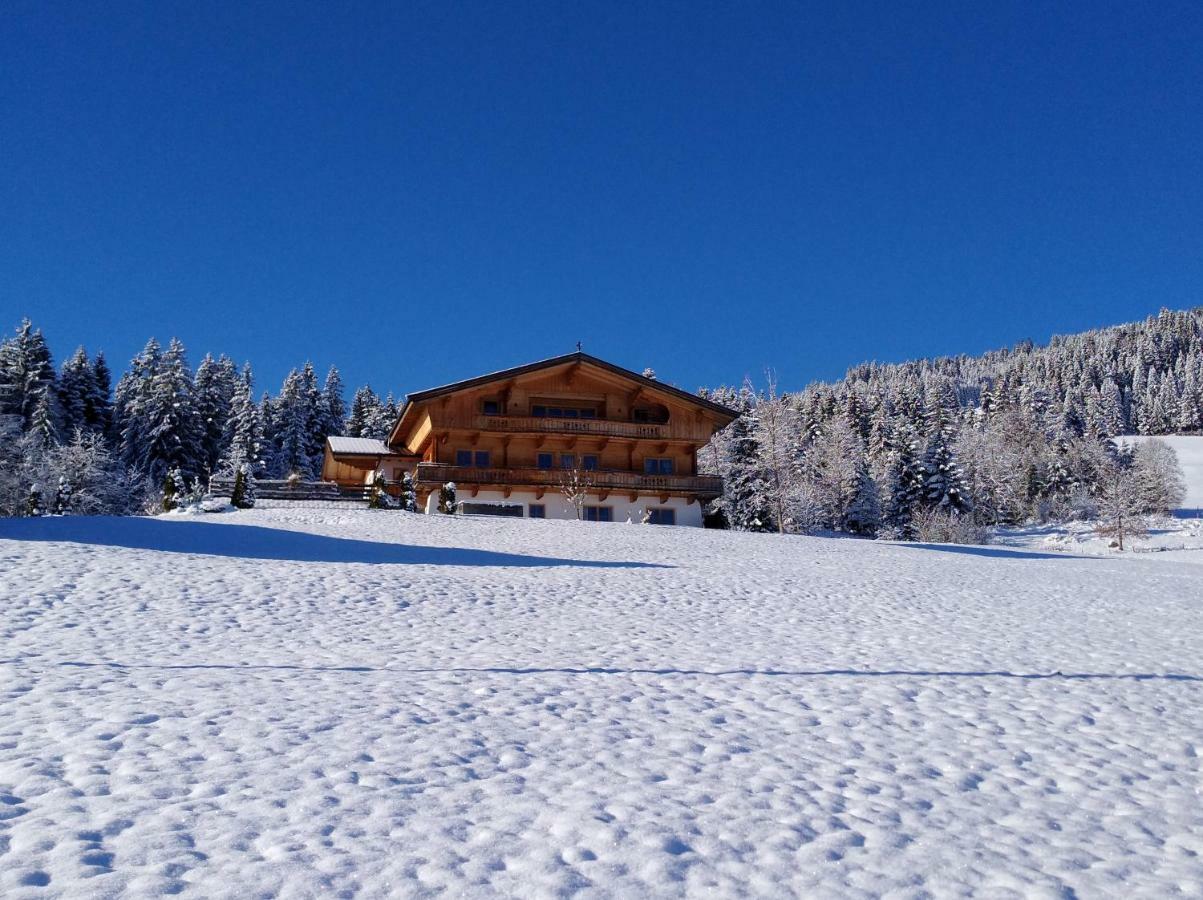 Chalet Apartment Obermanzl Hopfgarten im Brixental Eksteriør bilde